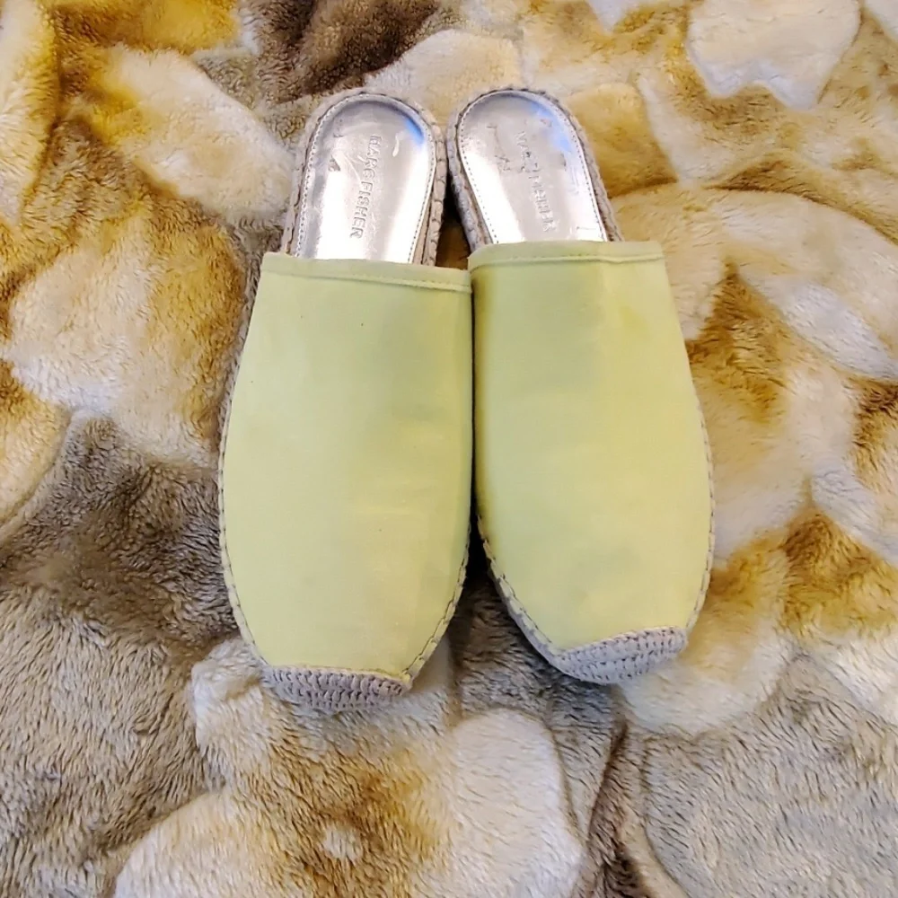 New‎ Marc Fisher gift2 leather espadrilles